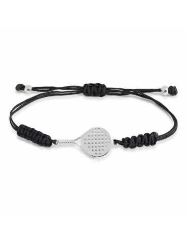 POLSERA PLATA MACRAME PADEL