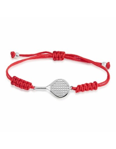 POLSERA PLATA MACRAME PADEL